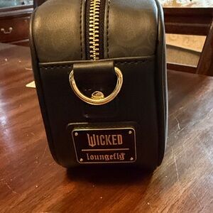 Loungefly Wicked Black and Gold Bag